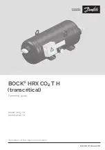 Danfoss BOCK HRX CO2 T H Translation Of The Original Instructions предпросмотр