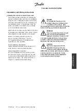 Предварительный просмотр 9 страницы Danfoss Cascade Operating Instructions Manual