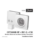 Danfoss CET2000B-RF Installation Manual preview