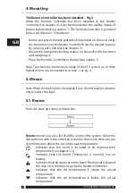 Предварительный просмотр 6 страницы Danfoss CF-RC Installation And User Instruction