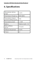 Предварительный просмотр 12 страницы Danfoss CF-RP 088U0211 Instructions Manual