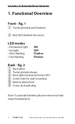 Предварительный просмотр 4 страницы Danfoss CF-RS Instructions Manual