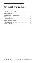 Preview for 14 page of Danfoss CF-RS Instructions Manual