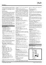 Preview for 2 page of Danfoss Compressor Drive CD302 Instructions Manual