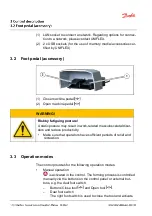 Preview for 12 page of Danfoss Control C.2 Operator'S Manual