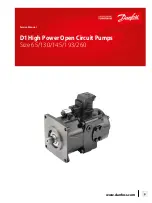 Danfoss D1 130 Service Manual preview