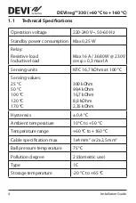 Предварительный просмотр 4 страницы Danfoss DEVI 140F1073 Installation Manual