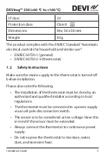 Предварительный просмотр 5 страницы Danfoss DEVI 140F1073 Installation Manual