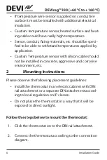 Предварительный просмотр 6 страницы Danfoss DEVI 140F1073 Installation Manual