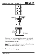 Preview for 7 page of Danfoss DEVI DEVIreg 330 Installation Manual