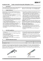 Предварительный просмотр 5 страницы Danfoss DEVIpipeheat 10 V3 Installation Manual