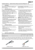 Предварительный просмотр 14 страницы Danfoss DEVIpipeheat 10 V3 Installation Manual