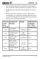 Preview for 11 page of Danfoss DEVIreg 132 Installation Manual