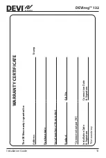 Предварительный просмотр 13 страницы Danfoss DEVIreg 132 Installation Manual