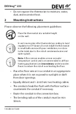 Preview for 5 page of Danfoss DEVIreg 233 Installation Manual