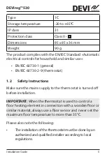 Предварительный просмотр 5 страницы Danfoss DEVIreg 530 Installation Manual