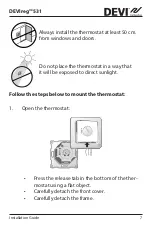 Preview for 7 page of Danfoss DEVIreg 531 Installation Manual