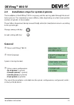 Preview for 15 page of Danfoss DEVIreg 850 IV Installation Instruction