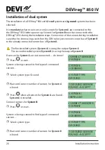 Preview for 20 page of Danfoss DEVIreg 850 IV Installation Instruction