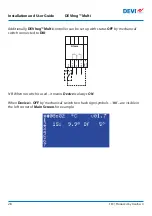 Preview for 28 page of Danfoss DEVIreg Multi Installation And User Manual