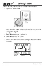 Preview for 6 page of Danfoss DEVIreg Multi Installation Manual