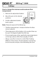 Preview for 8 page of Danfoss DEVIreg Multi Installation Manual