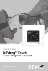 Preview for 1 page of Danfoss DEVIreg Touch Installation Manual