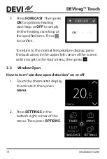 Preview for 18 page of Danfoss DEVIreg Touch Installation Manual