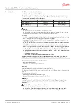 Предварительный просмотр 2 страницы Danfoss DGS-IR CO2 Operating Manual