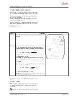 Предварительный просмотр 11 страницы Danfoss DGS-SC Installation And Operation Manual