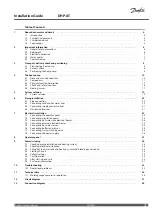 Preview for 3 page of Danfoss DHP-AT Installation Manual