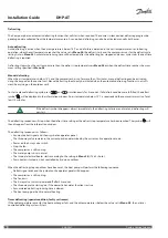 Preview for 14 page of Danfoss DHP-AT Installation Manual