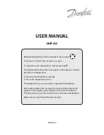 Предварительный просмотр 1 страницы Danfoss DHP-AX User Manual