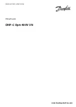 Preview for 1 page of Danfoss DHP-C Opti 400V 3N Wiring Diagram