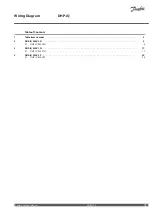 Предварительный просмотр 3 страницы Danfoss DHP-iQ Series Wiring Diagram