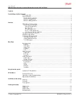 Preview for 3 page of Danfoss DM430E Series User Manual