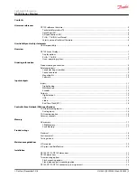 Preview for 3 page of Danfoss dp700 Technical Information