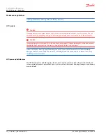 Предварительный просмотр 20 страницы Danfoss dp700 Technical Information