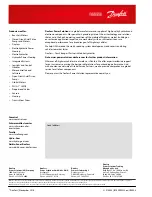 Preview for 28 page of Danfoss dp700 Technical Information