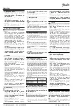 Preview for 4 page of Danfoss DSF Instructions Manual