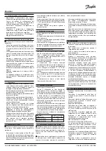 Preview for 16 page of Danfoss DSF Instructions Manual