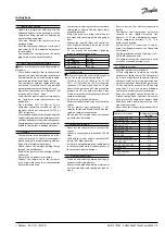 Preview for 5 page of Danfoss DSH Series Instructions Manual