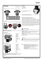 Preview for 2 page of Danfoss DST X510 Installation Manual
