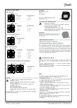 Предварительный просмотр 3 страницы Danfoss DST X800 Installation Manual