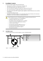 Предварительный просмотр 12 страницы Danfoss DTW 300 SP Installation, Service And User Manual