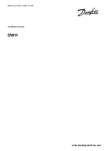 Предварительный просмотр 1 страницы Danfoss DWH 200 Installation Manual