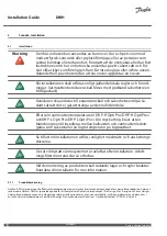 Предварительный просмотр 6 страницы Danfoss DWH 200 Installation Manual