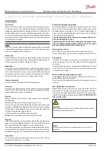 Предварительный просмотр 4 страницы Danfoss E-SGTZCM Mounting And Installation Manual