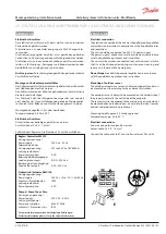 Preview for 21 page of Danfoss E-SGTZCM Mounting And Installation Manual