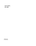 Предварительный просмотр 3 страницы Danfoss ECL 2000 User Manual